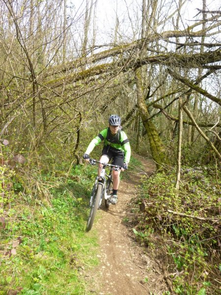 Rando VTT MIRIBEL COTIERE le 12-03-2017